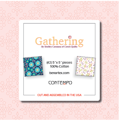GATHERING 5 X 5 CHARM PACK – The Quilting Marine