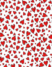Load image into Gallery viewer, PARISIAN HEARTS FABRIC
