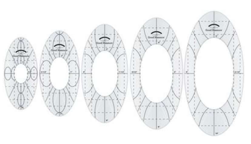 Good Measure Every Oval Set of 5 Template