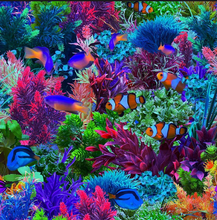 Load image into Gallery viewer, CORAL SEA LIFE FABRIC
